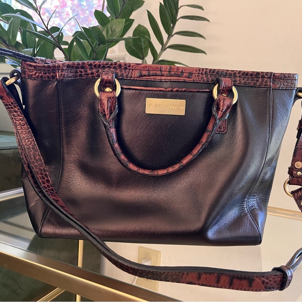 Brahmin Arno Sable Convertible Satchel